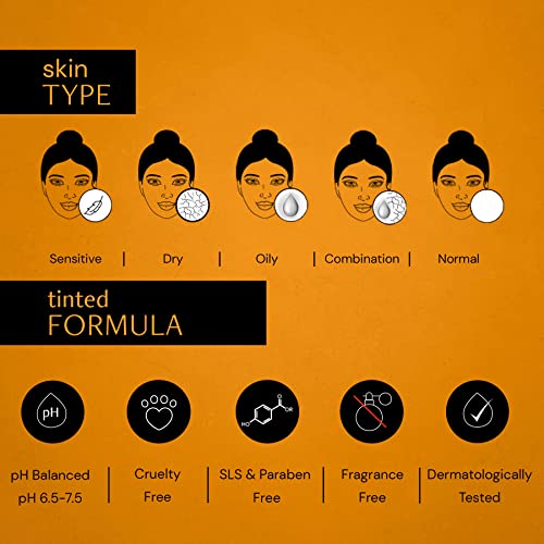 Image of Deconstruct Tinted Mineral Sunscreen Spf 55+ And Pa++++|Sunscreen Cream For Women&Men With Zinc Oxide Filters|Broad Spectrum,Water&Sweat Resistant ,Photostable,No White Cast|For All Skin Types-50Gm