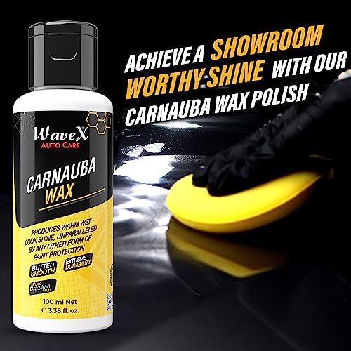 Wavex Car Cleaning Kit Contains Car Polish Carnauba Wax, Car Dashboard