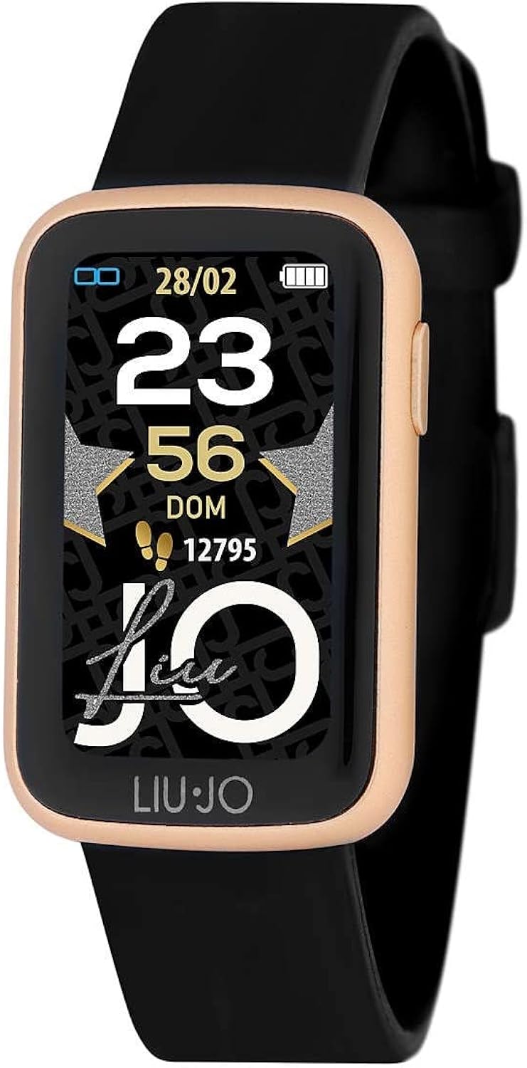 Orologio Unisex Smartwatch Fit Nero Liu Jo Orologio Unisex Smartwatch Fit Nero Liu Jo