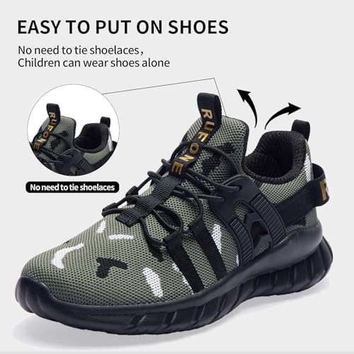 MJQ Kids Tennis Shoes for Boys Girls Lightweight Breathable Sneakers Running Athletic Shoes for Toddler/Little Kid/Big Kid4