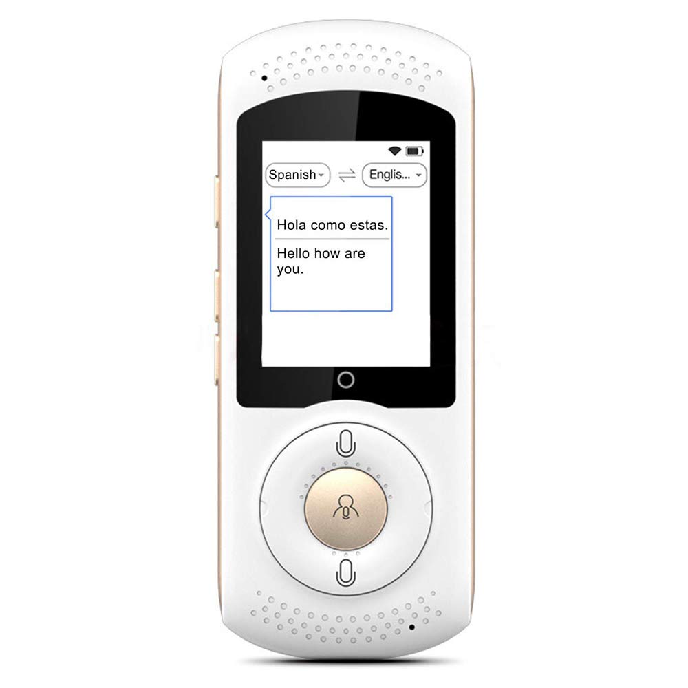 Smart Real-Time Language Translator Device Translating With Touch Screen For Travel Business Study,45 Languages WiFi Electronic Translator