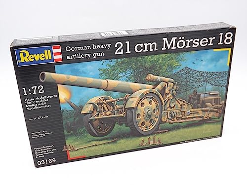 Revell German 21cm Mörser 18 1:72 canon miniature artillerie lourde