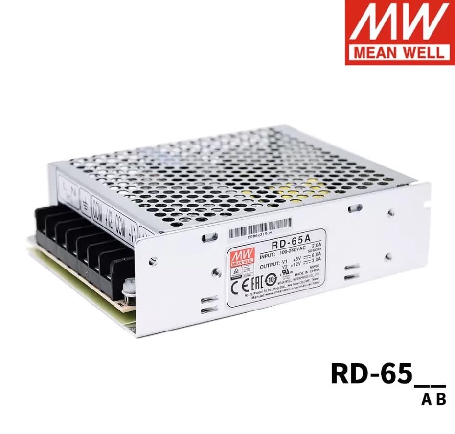 Alimentation à découpage double sortie 65W RD-65A châssis fermé - 4