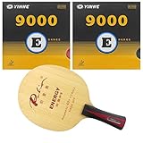 Palio Table Tennis Racket - Energy 03 FL Blade with 2X Yinhe 9000E Rubbers