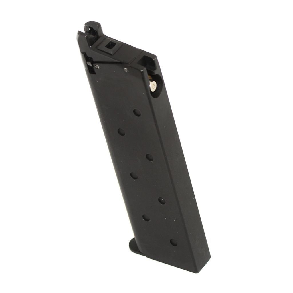 Airsoft Softair 2pcs 25rd Gas Mag Magazin Für M1911 Serie GBB Pistole Schwarz