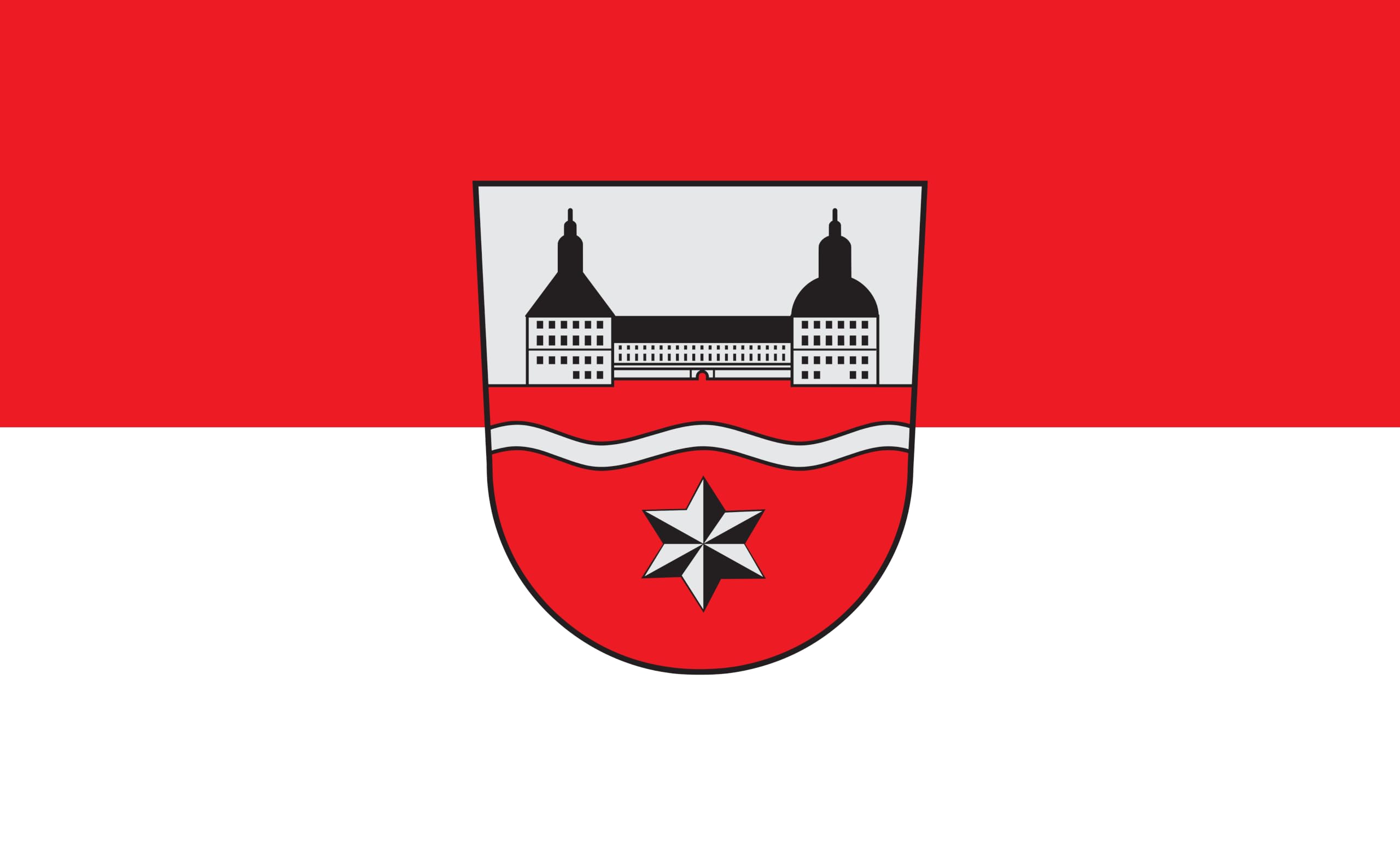 Koło Gotha – charakterystyczny motyw ściereczka do flagi okrętowej / 120 x 80 cm