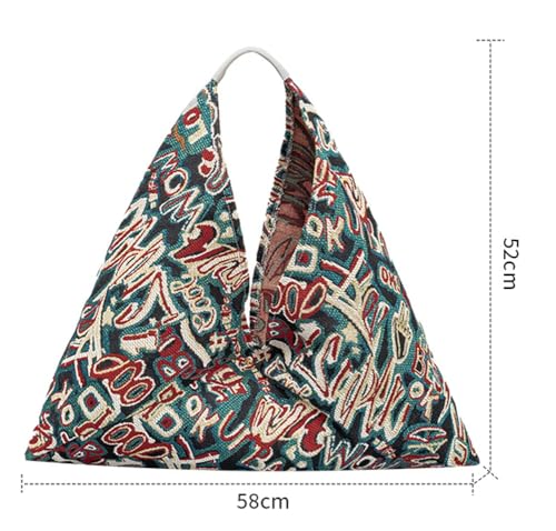 Boho Purses for Women Trendy Embroidered Purse Top Handle Bag Summer Handbag 2025 Shoulder Bag Travel Causal Tote Handbag4