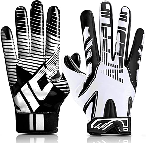 Rid Chen Football Gloves 2.0 Adult Football Receiver Gloves,Tacky Grip Skin Tight Adult Football Gloves And Enhanced Performance Football Gloves For Adult And Kids #TOP10