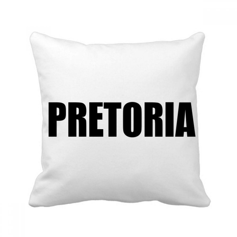 Coussin Pretoria Afrique du Sud housse avec insert canapé maison 40x40