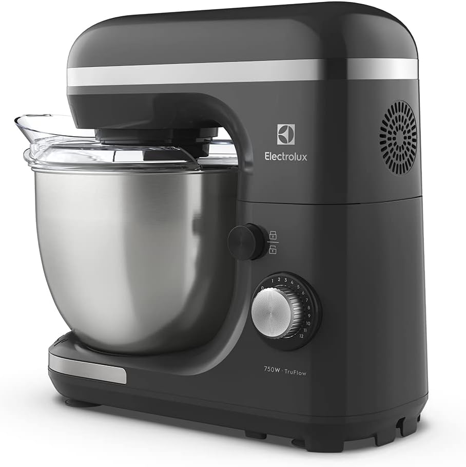 Batedeira Planetária Electrolux 750W Cinza Experience com Tigela Inox 5L EKM40