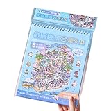 Transformez les cahiers, journal de voyage, planificateur, livre de souvenirs, album photo, bouteille d'eau ou couvertures d'ordinateur portable en présentations fantaisistes, idéal pour les projets artistiques en classe, les activités d'artisanat familiales ou la décoration murale de chambre d'enfant