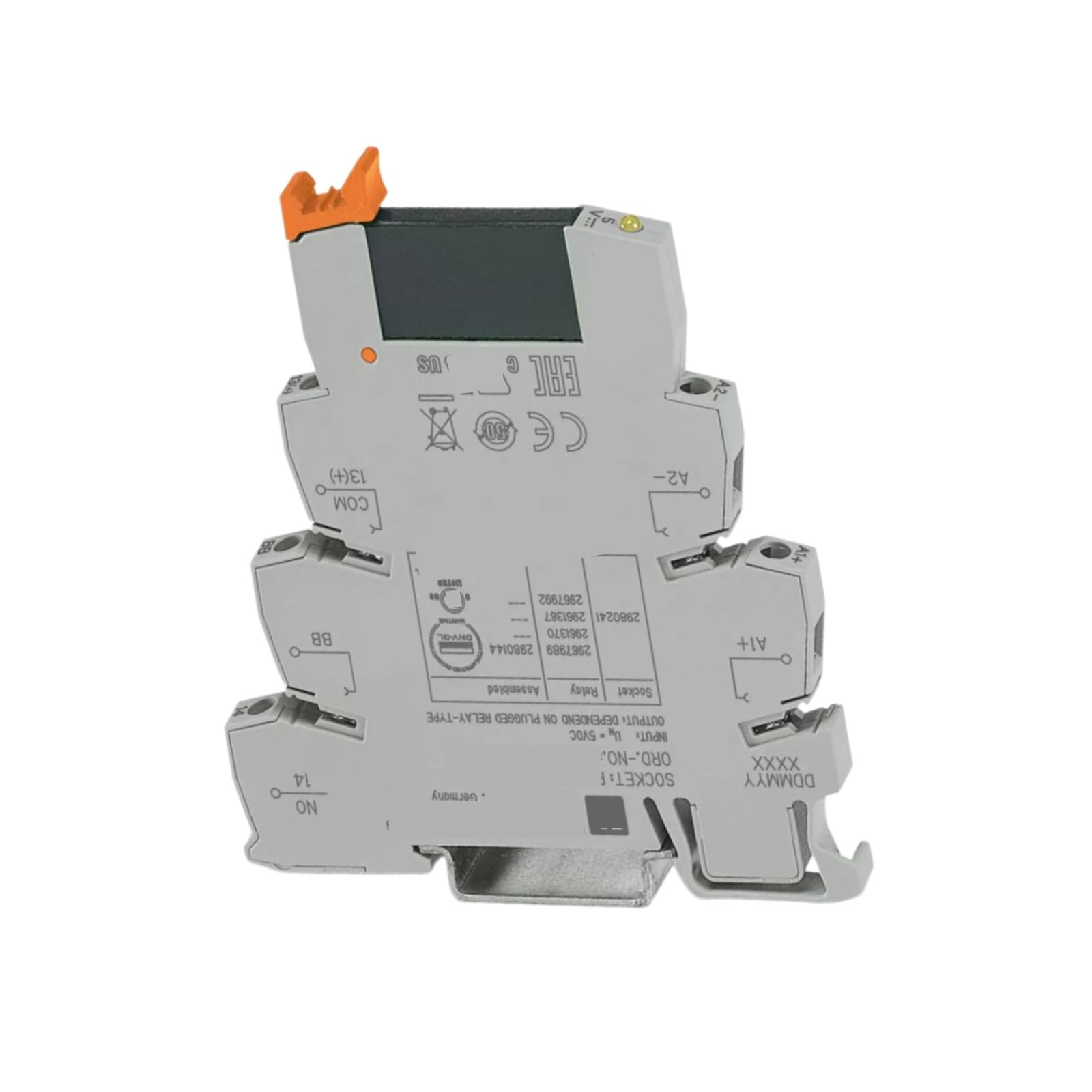 JHSLJCQS Relay PLC-OSC-5DC/24DC/2/ACT 2980144, Solid State Relay Module