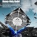 GDSTIME AXIAL Fan 12038, 110V 120V AC 120mm Fan, Ventilation Exhaust Projects Cooling Fan