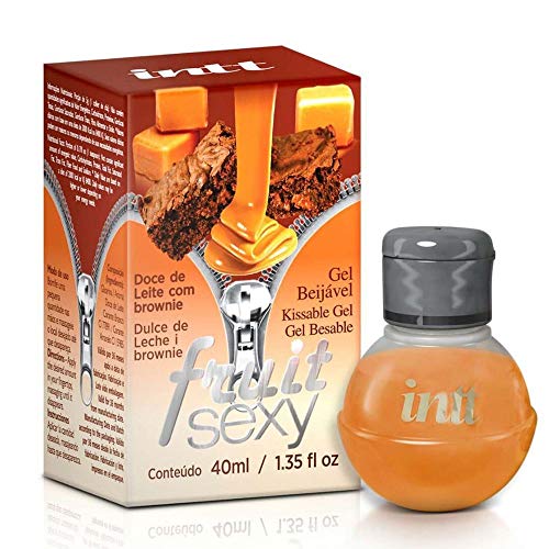 GEL COMESTÍVEL FRUIT SEXY HOT 40ML INTT - DOCE DE LEITE