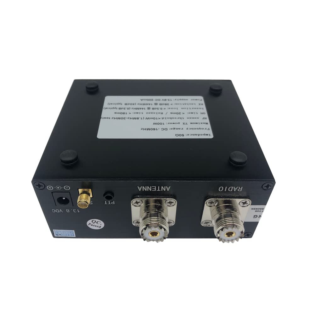 Karlak 160 100 W stop aluminium przenośny transmiter SDR, przełącznik radiowy, antena Sharer, praktyczne akcesorium do urządzeń sygnalizacyjnych