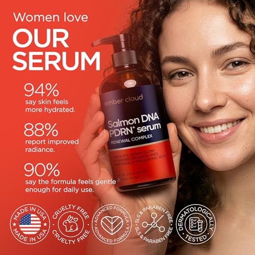 Image of Salmon DNA PDRN Serum, Hyaluronic Acid, Peptides, Exosomes 8 Oz
