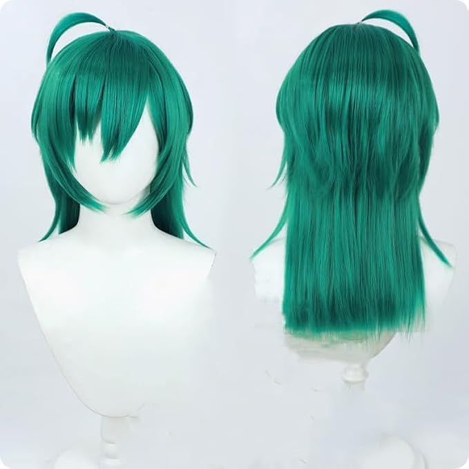☆工場直売☆ 七次元生徒会 緑仙 コスプレウィッグ Amazon.co.jp: [PWPCOS]