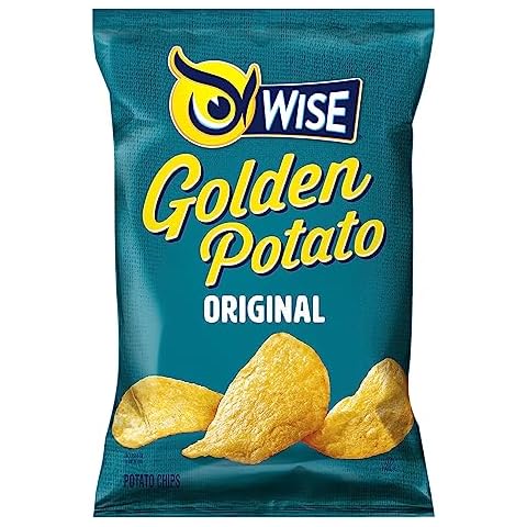 Wise Golden Original Potato Chips (Wise Snacks Original, 0.75 Oz - 40 Count) Cover