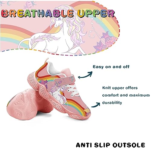 Unicorn Shoes for Boys Girls Kids Sneakers Tennis Shoes Painted Running Shoes3