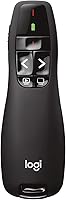 Logitech R400 Draadloze Presentatie Afstandsbediening, 2.4 Ghz, Usb Dongle, Rode Laser, 15 Meter Bereik, 6 Knoppen,...