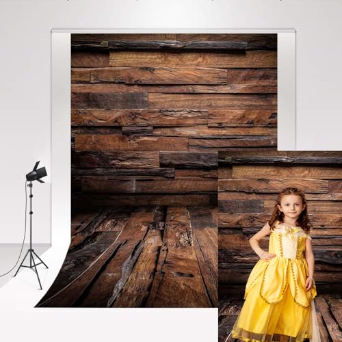 Kate rétro Bois Photo Toile de Fond 1.5x2.2m Vintage Planche de Bois Photographie Fond pour bébé Nouveau-né Portrait Studio de Photo