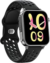 ONE 7 ON WATCH-07 Smart Watch for Men & Women | 1.85" HD Display | Bluetooth Calling, Voice Assistant, Multiple Sports Modes | Waterproof Fitness Tracker with Type-C Charging & Flashlight