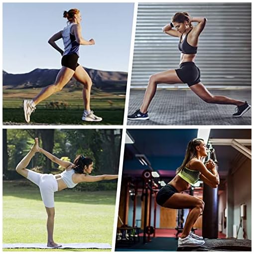 TOMEEK Naadloze Yoga Shorts voor Vrouwen Scrunch Fietsen Shorts Hoge Taille Butt Lifting Korte Legging Gym Running Push… - Image 8