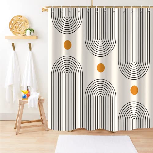 Gkleasg Boho Mid Century Shower Curtain thumb #2