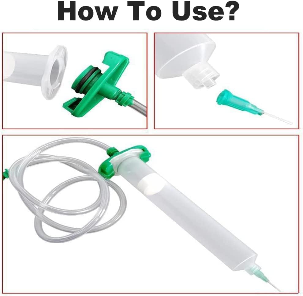 Miniatura 5 de Auniwaig Tubo de aire pegamento dispensador adhesivo 30cc jeringas conector adaptador para industrial 2pcs