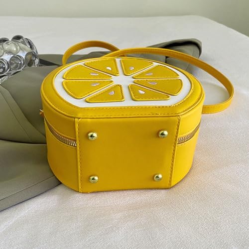 Sac citron en cuir PU : l'accessoire frais pour vos sorties d'été - 8