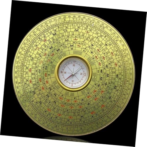 Brújula Feng Shui giratoria tradicional 10 cm diámetro miniatura 4