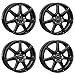 Produktbild 4x AUTEC Felgen Alufelgen TALLIN 6.5x16 ET38 5x112 Schwarz kompatibel mit BMW 2er