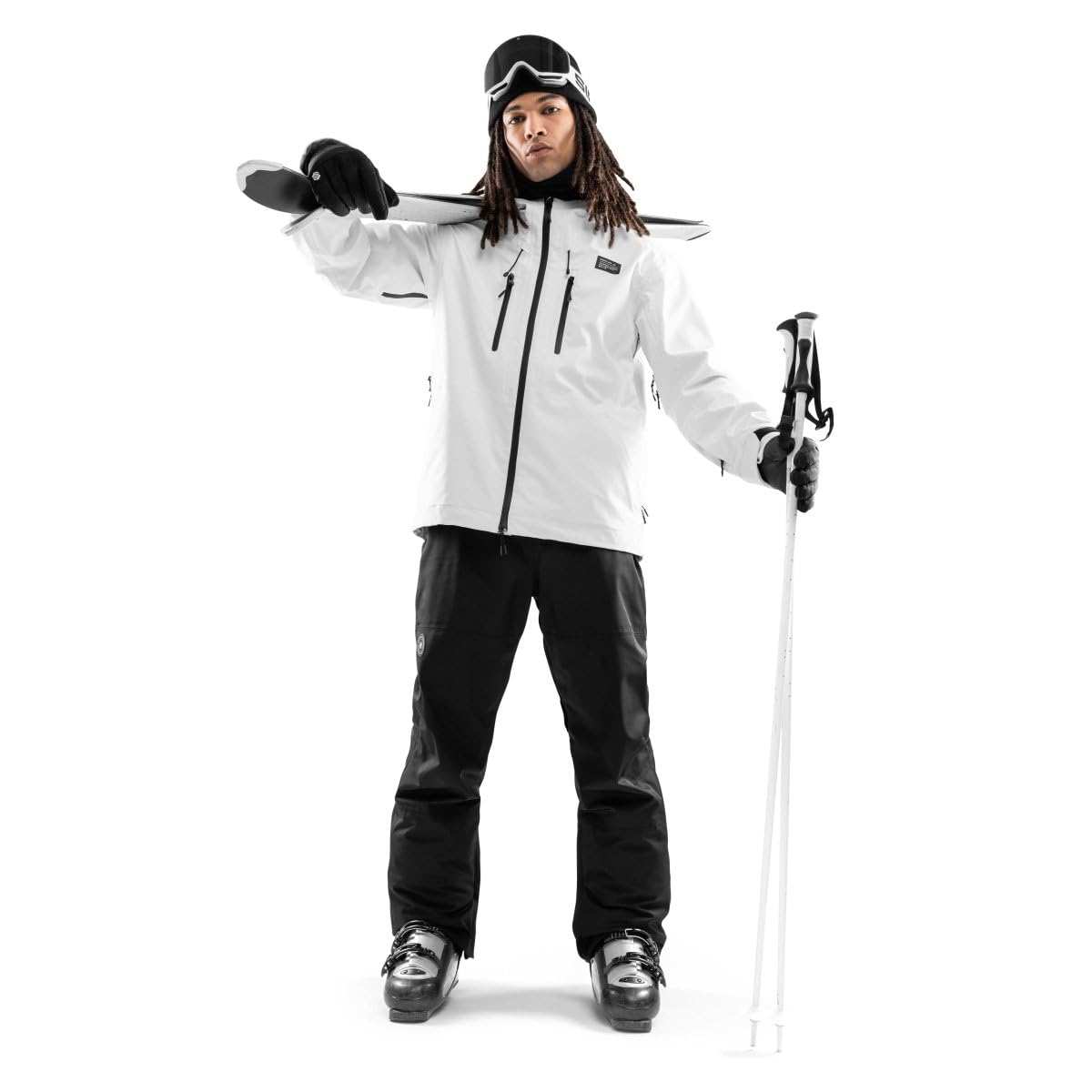 SIROKO Giacca Hardshell da Neve W5, da Uomo