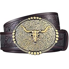 Coffee & Gold Buckle