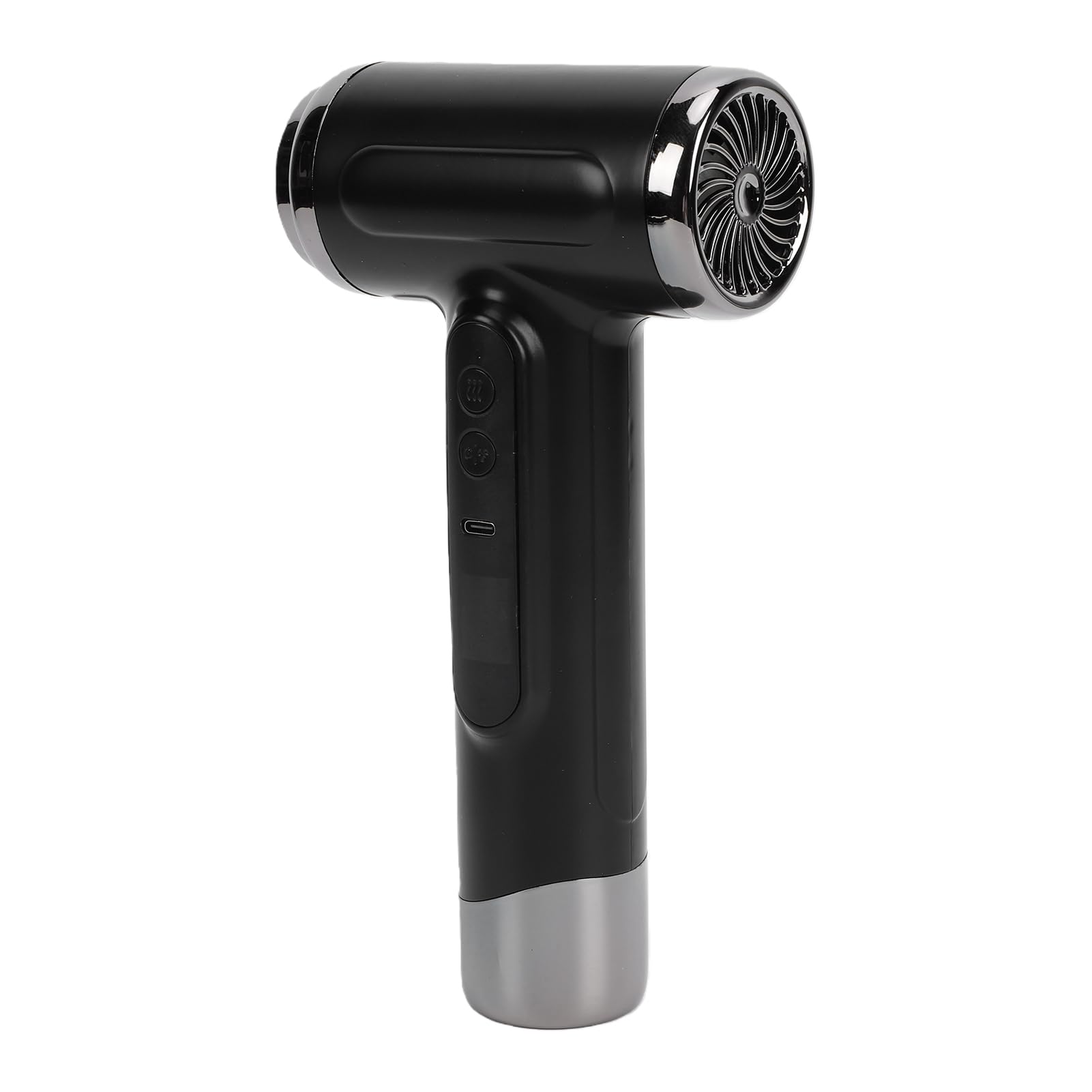 Secador de Pelo, Portátil, Compacto, Profesional, 15600 MAh, Inalámbrico, Recargable por USB, Secador de Pelo de Viaje con Boquilla, para el Hogar, Camping, RV, Todos los Peinados, Mujeres
