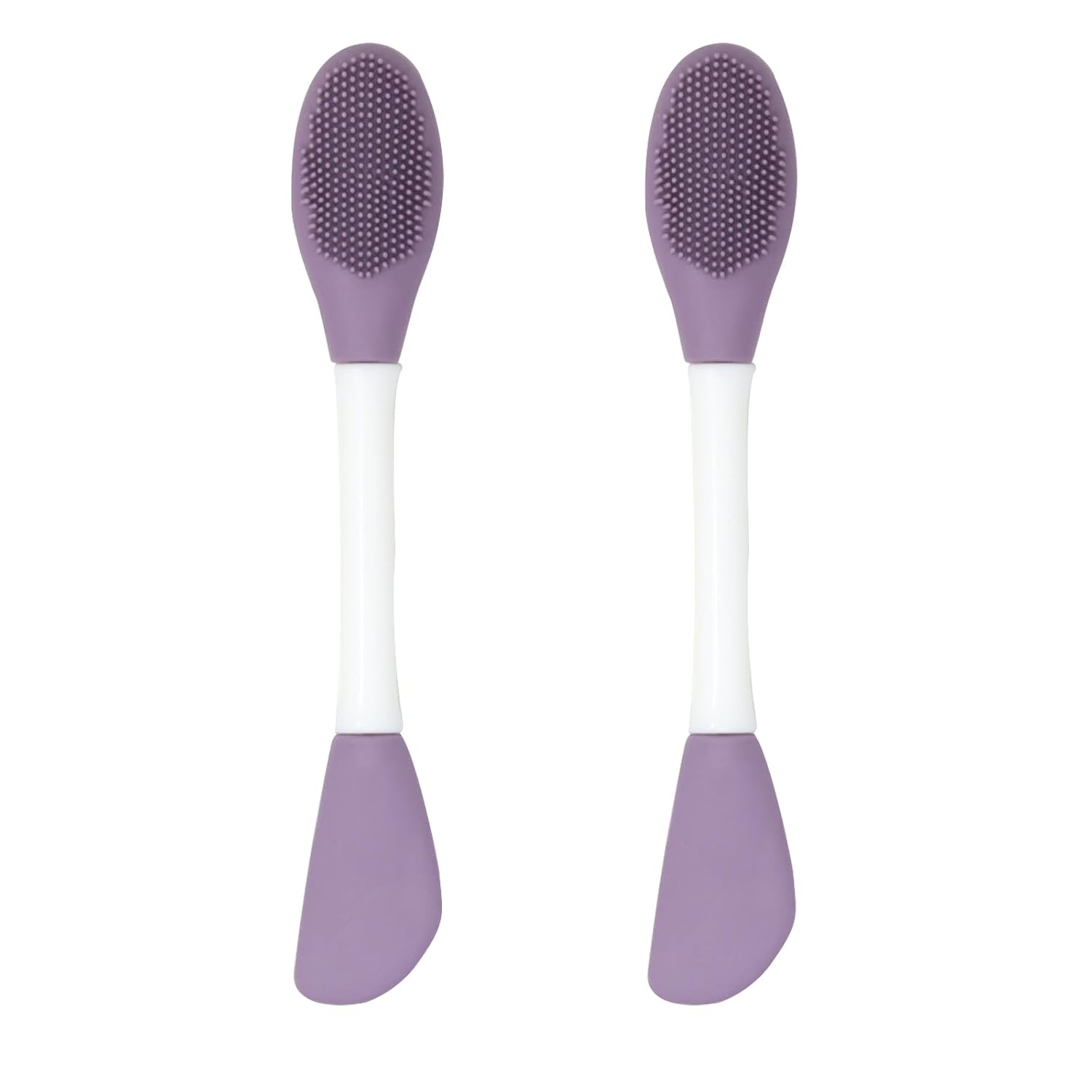 yueton 2PCS Silicone Facial Mask Brush Facial Beauty Brush