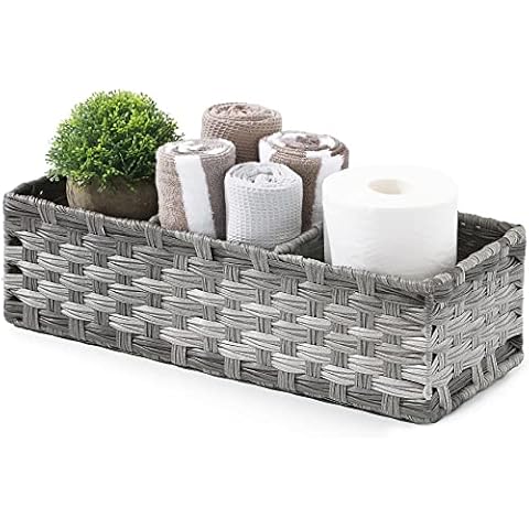 AOZITA Toilet Tank Topper Basket Cover