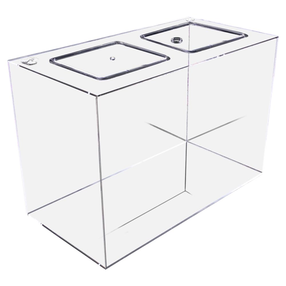 Amazon | アクリル水槽 ER68耐震水槽 90x45xH60cm T8mm 蓋、穴付き