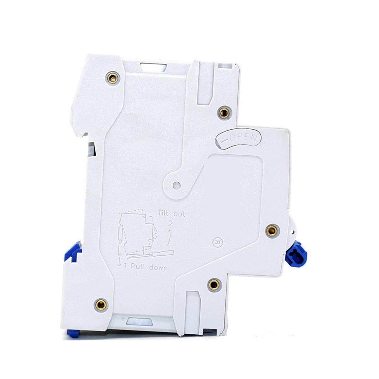 NB1L RCBO typ A 6A 10A 16A 32A 40A 30MA wyłącznik różnicowoprądowy z zabezpieczeniem nadprądowym, magnetyczny (40A)