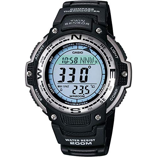 Casio Pro Trek Herrenchronograph in Schwarz SGW-100-1VEF