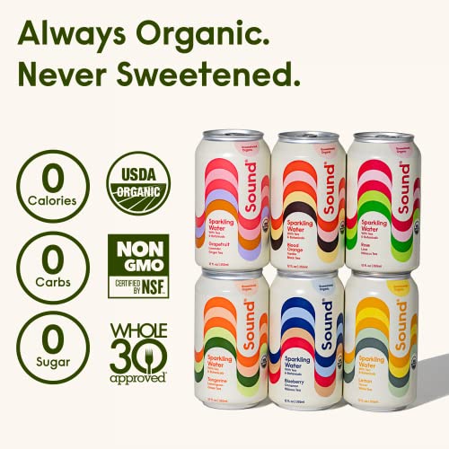 Sound Sparkling Water W/Organic Tea & Botanicals thumb #7