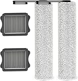 Tineco 2 Brush Roller & 2 HEPA Assembly Set, Only for Floor One S5 & iFLOOR 5 Breeze Complete Cordless Wet Dry Vacuum Cleaner (Not for S5 Steam, S5 Combo)