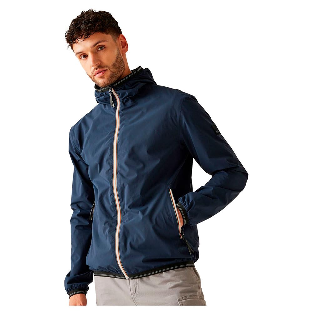 Regatta Mens Rehan Waterproof Breathable Full Zip Jacket