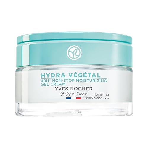 Yves Rocher Hydra Végétal 48 Hour Moisturizing Gel Cream  Hidratante facial para pieles normales a mixtas  Hidrata y rellena 1.6 onzas líquidas disponible en Yaxa Venezuela