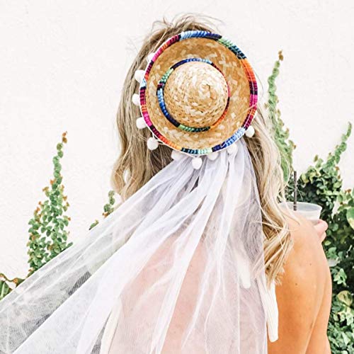 Amazon.com: Final Fiesta Sombrero Veil 