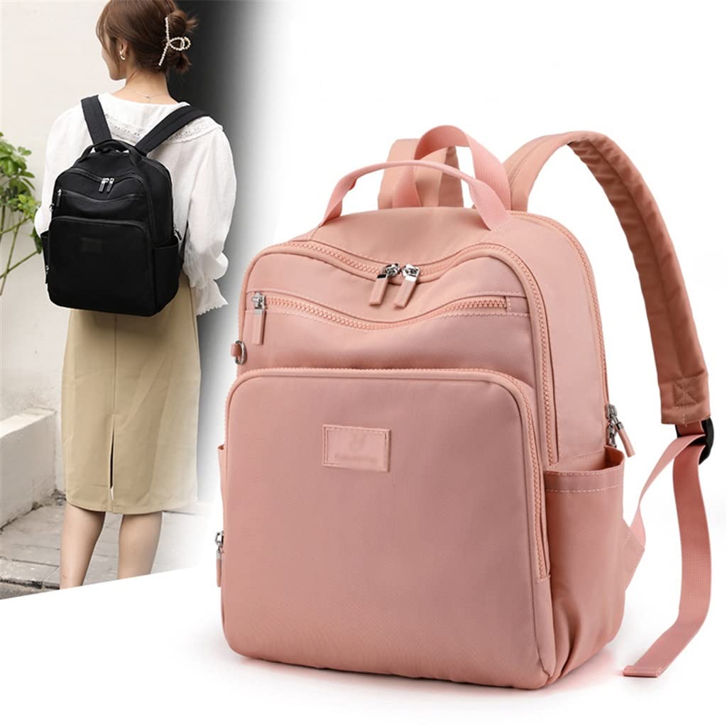 Candy-colored backpack women's outdoor large-capacity travel backpack trendy waterproof handbag simple nylon school bag