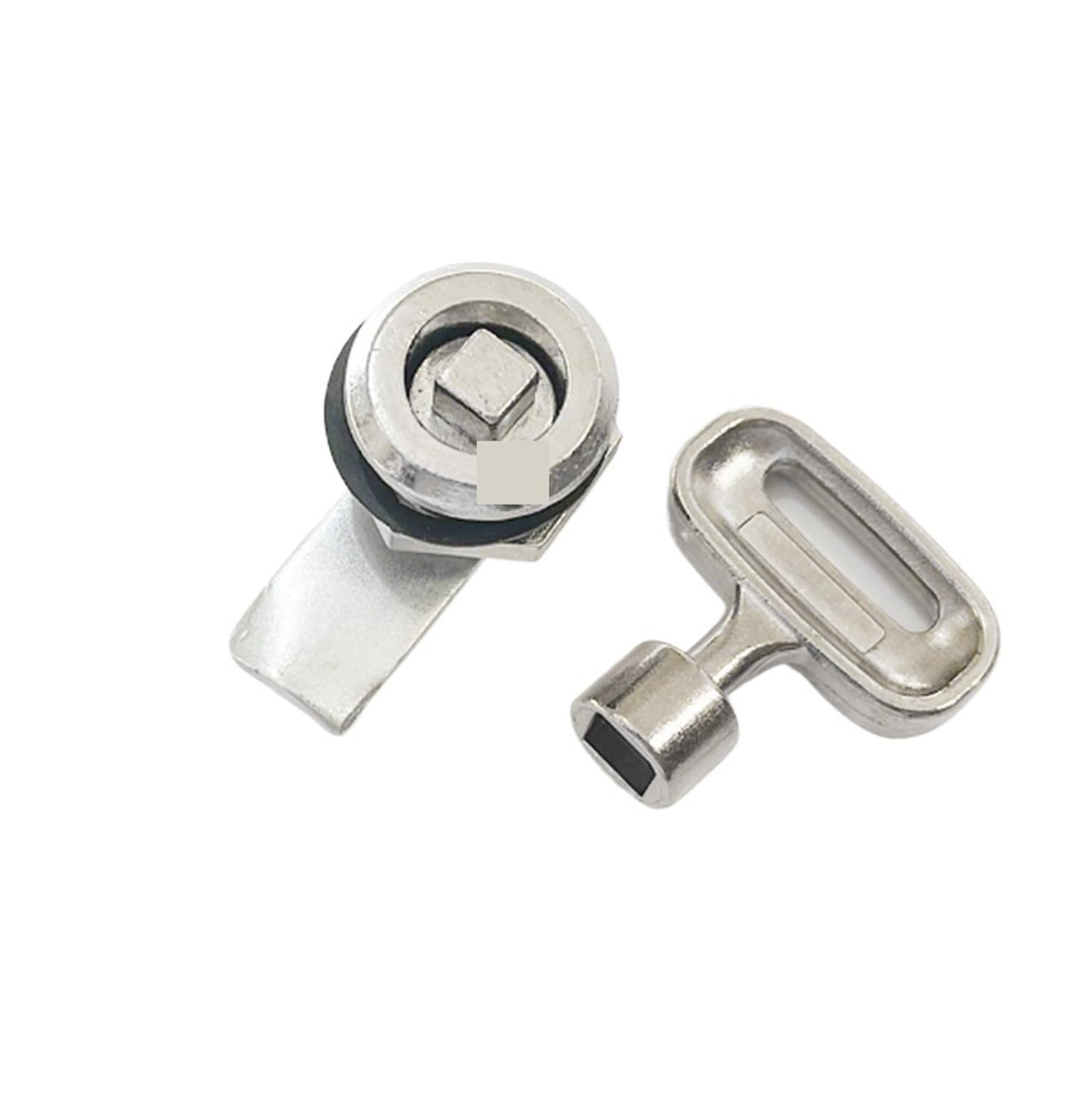 Ntbpeyzvqf Four Corner White Ms845-2 Inner Triangle Lock Cylinder Small Tongue Industrial Machinery Equipment Ms845-1 1Pcs(Four Corner White)