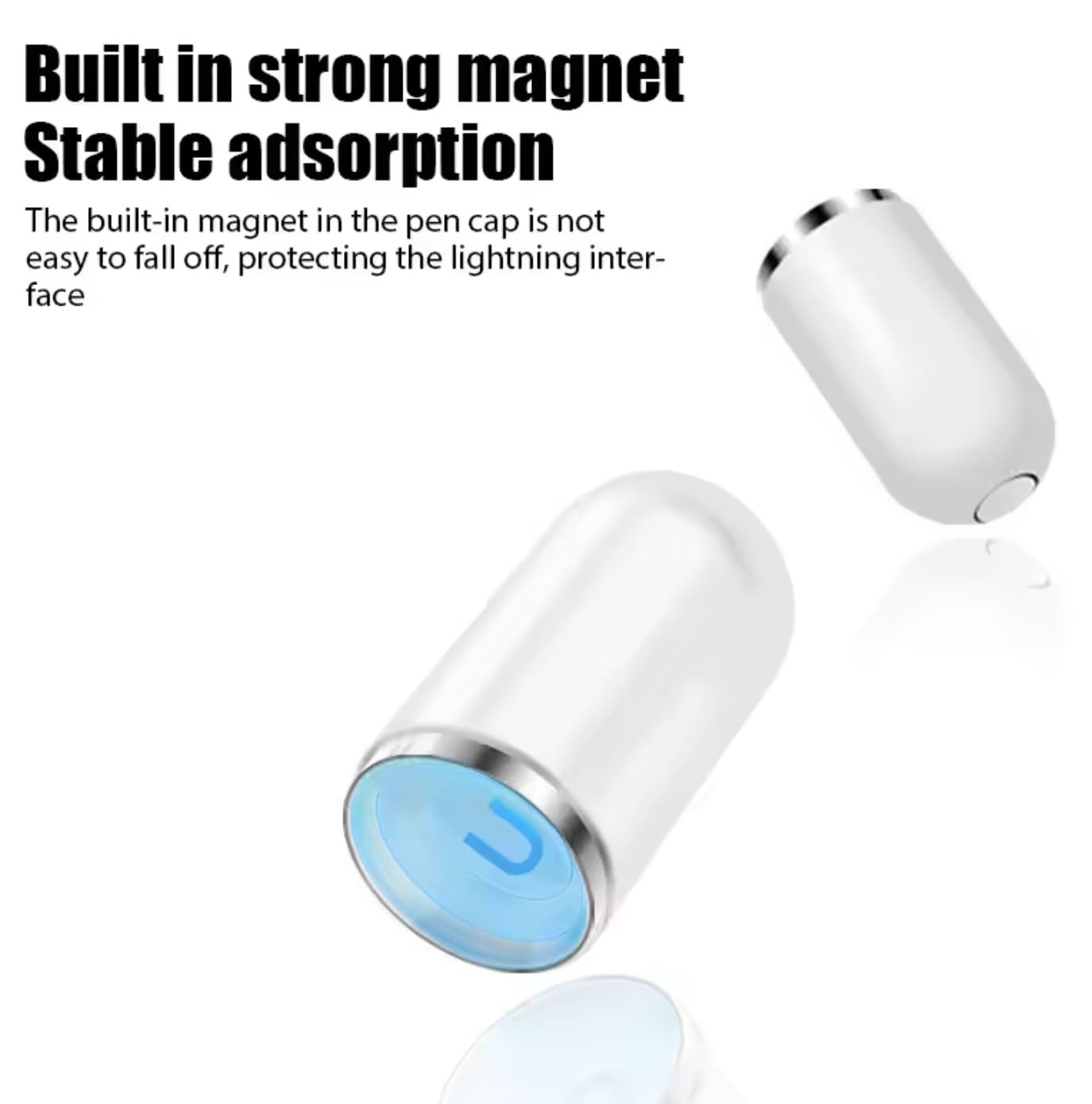 Ricambio Cappuccio Magnetico compatibile con Apple Pencil Prima Generazione