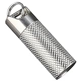 Titanium Pill Holder, VICSOME Pill Box Keychain Waterproof Pill Case Mini Portable Lightweight...