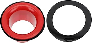 Bass Drum Enhancer Rubber Bass Drum Kick Port Hole Protector Ring Bass Drum Head Percussion Musical Instrument Accessories for Adult Kids Assorted Color